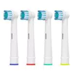 Testine Spazzolino Elettrico Compatibile con OralB, 4 pezzi