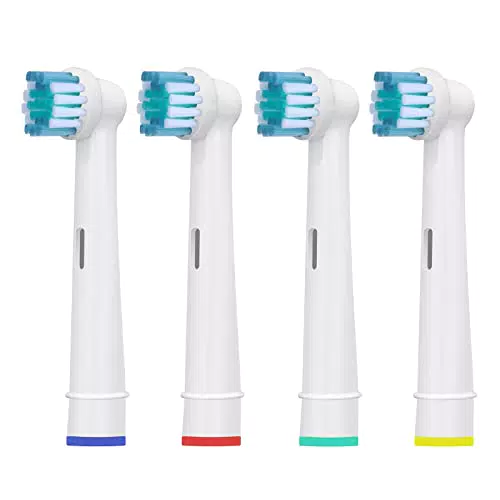 Testine Spazzolino Elettrico Compatibile con OralB, 4 pezzi