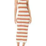 The Drop, abito midi all'uncinetto da donna Jayla senza maniche, L