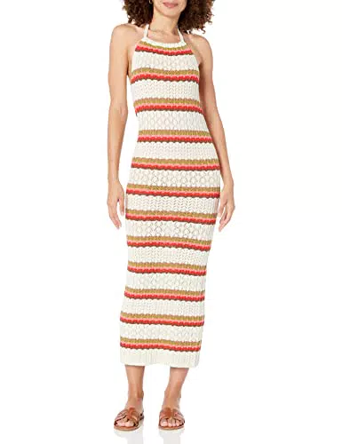 The Drop, abito midi all'uncinetto da donna Jayla senza maniche, L