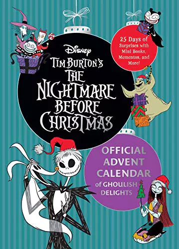 The Nightmare Before Christmas Official Calendar Ghoulish Delights