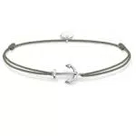 Thomas Sabo Little Secret Bracciale da Donna con Ancora in Argento 925 Ls001-173-5-L20V