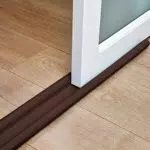 Tkekruh Paraspifferi per porta, in poliuretano, protezione da correnti d'aria e rumore con protezione dell'isolamento di tenuta