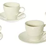 Tognana Margaret Set 6 Tazze caffè/tè con Piatto, 100 CC