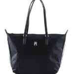 Tommy Hilfiger Poppy Tote Corp, Donna, Space Blue, One Size
