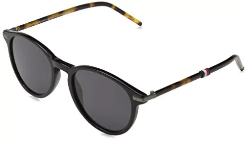 Tommy Hilfiger Occhiali da Sole TH 1673/S Black/Grey 50/19/140 uomo
