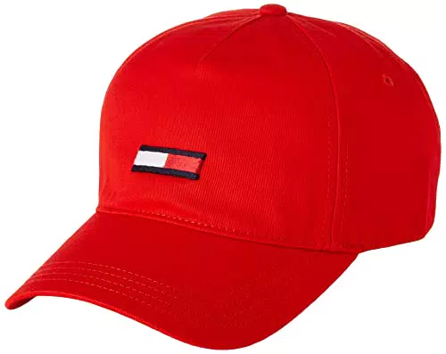 Tommy Jeans Cappello Donna Baseball TJW Flag Cap con Logo