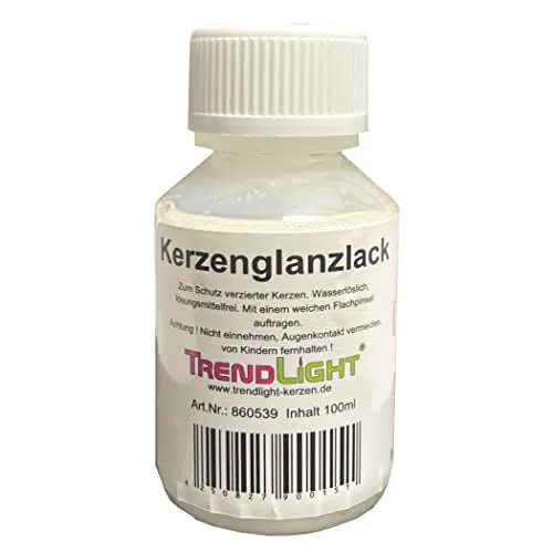 TrendLight Vernice lucida per candele, 100 ml