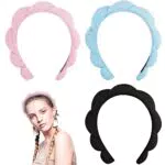URAQT Cerchietti, 3 Pz Cerchietto Bombato Donna