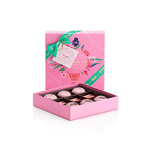Venchi - Collezione Amore - Romantico Cofanetto con Cioccolatini Assortiti - Cioccolatini al Latte
