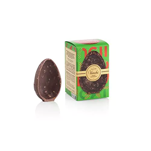 Venchi - Collezione Pasqua - Mini Uovo di Cioccolato Brutto&Buono Nougatine con Nocciole Piemonte IGP