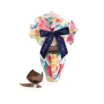 Venchi - Collezione Pasqua - Uovo di Cioccolato al Latte - Incarto Tovaglia Orlata Acquerello