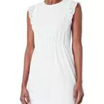 Vero Moda Abito Corto in Pizzo