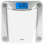 Vitafit Bilancia Pesapersone Digitale Alta Precisione, trasparente