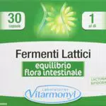 VITARMONYL - FERMENTI LATTICI - Integratori per l’equilibrio della flora intestinale - in capsule per la flora batterica - Per il benessere dell’intestino - Confezione da 30 capsule