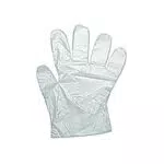 WALKING, Guanti Polietilene Unisex Adulto, Trasparente