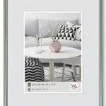 Walther Design KS430H Galeria, Cornice in Plastica, Argento, 24 x 30 cm