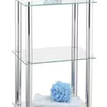 WENKO Exclusiv scaffale Yago 3 ripiani in vetro - 3 ripiani in vetro
