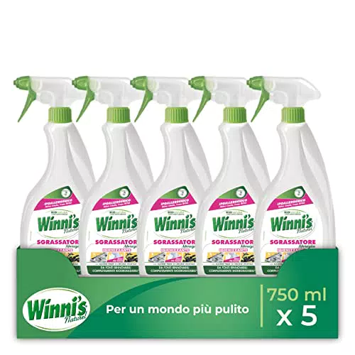 Winni's - Sgrassatore Spray Universale Multisuperficie Ipoallergenico