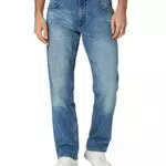 Wrangler Greensboro Jeans Straight, Blu, Uomo