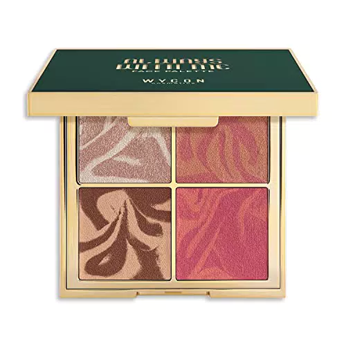 WYCON Cosmetics ALWAYS WITH ME FACE PALETTE - Palette Viso 4 innovative polveri