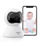 XIAOVV Telecamera Wi-Fi Interno 3MP, Videocamera sorveglianza