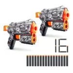 XSHOT- X-Shot Skins Flux, Illustrate, Schiuma Dardo Blaster