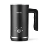 Yissvic Montalatte in Acciaio Inox Rivestimento Antiaderente per Caffè, Latte, Cappuccino, Nero