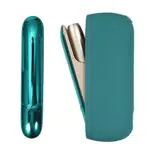 YiTenn - Custodia protettiva con coperchio laterale per IQOS 3/3 Duo, verde