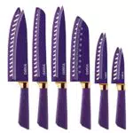 YOSFO Set di coltelli da 6 pezzi, coltelli da cucina antiaderente