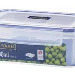 ZIVAAN - Contenitore per cibo rettangolare con due scompartimenti