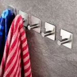 ZUNTO Ganci portasciugamani Adesivi in Acciaio Inox, 5 pezzi