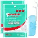 200 Pezzi Filo Interdentale Forcella, Dental Floss con Manico