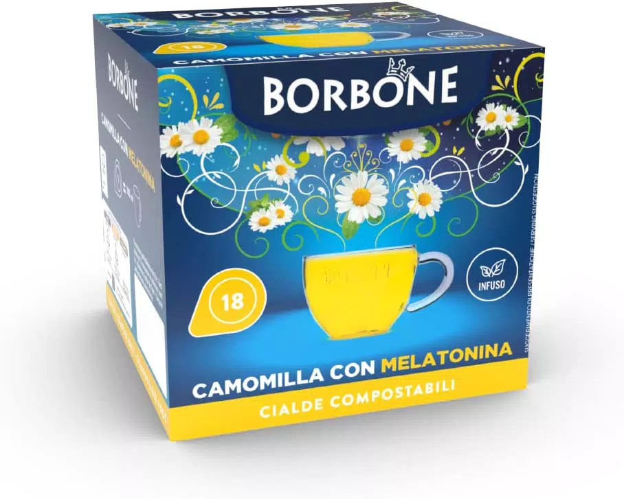 Caffè Borbone Camomilla con Melatonina - 72 cialde