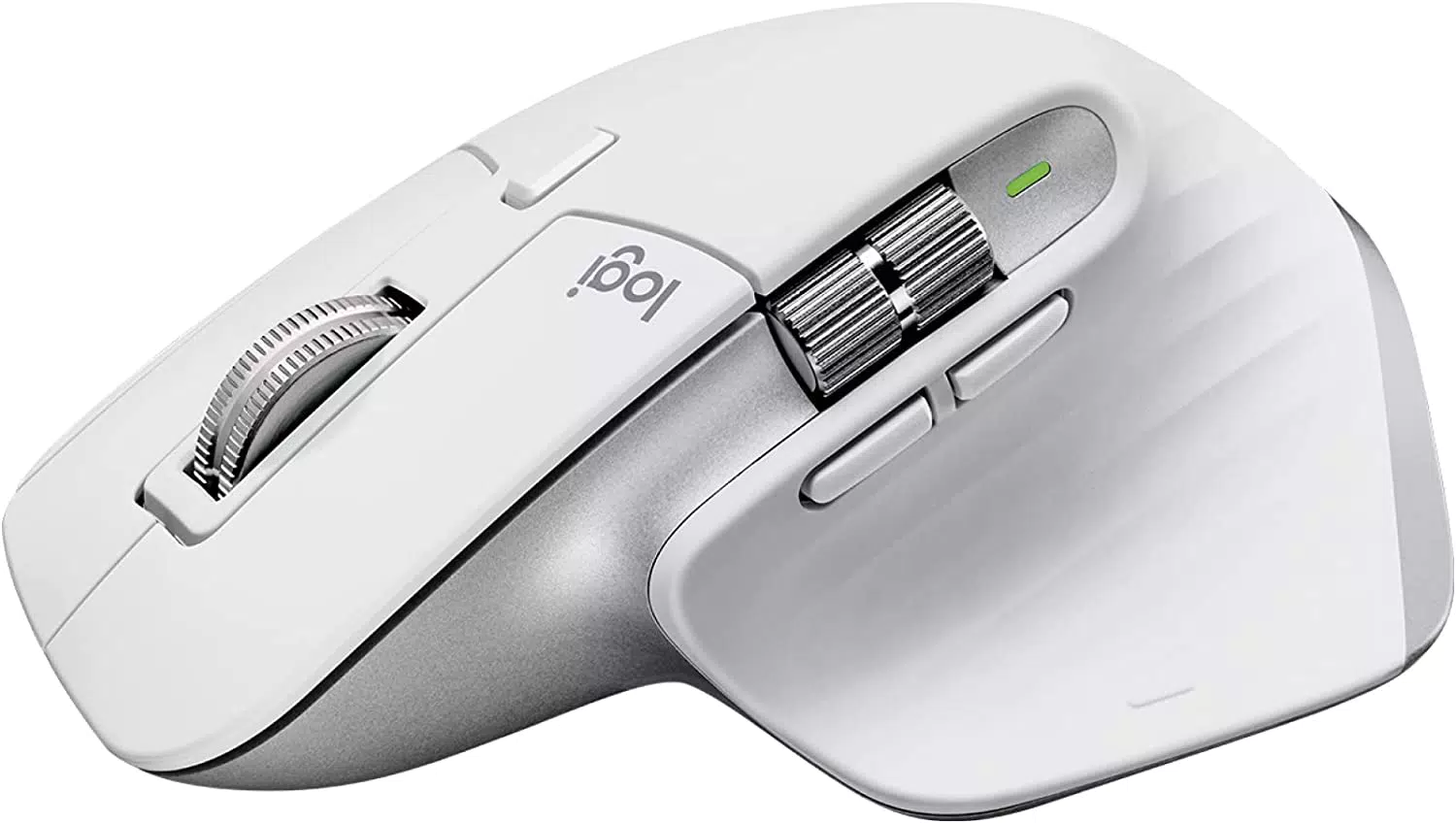 Logitech MX Master 3S - Mouse Wireless ad Alte Prestazioni - Grigio chiaro