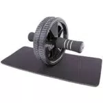 66FIT Ab Roller Wheel & Knee Pad - ABS Core Abdominal Workout Fitness Exerciser