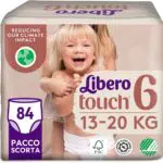 Libero, Pannolini Touch Pant per Bambini, 84 Pannolini Taglia 6 per Bambini da 13-20 Kg