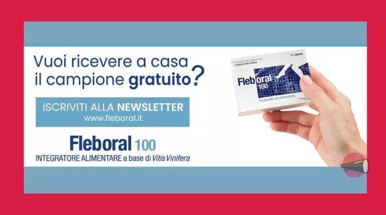 Richiedi il campione gratuito di FLEBORAL100 per potenziare il microcircolo