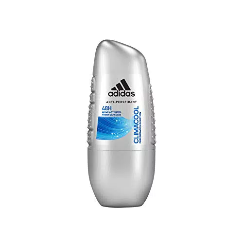 Adidas, Climacool Deodorante Roll On Uomo, 48 Ore di Freschezza