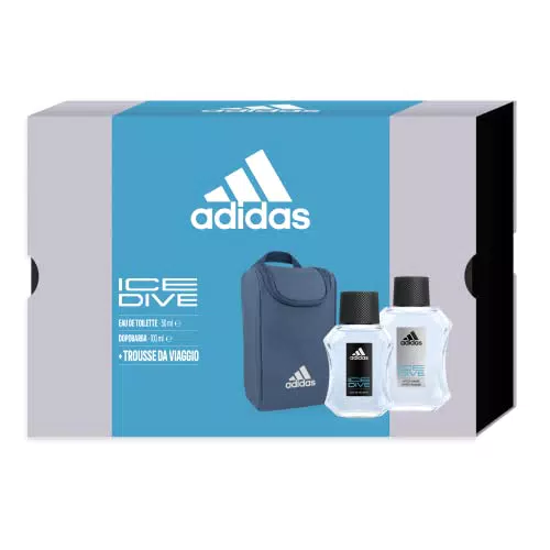 Adidas, Confezione Regalo, Profumo Uomo 50 ml e Dopobarba 100 ml