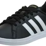 adidas COURTPOINT, Scarpe da Tennis da Donna, nero/bianco, 36