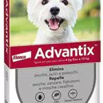 Advantix spot-on antiparassitario per cani da 4kg a 10kg, 1 pipetta