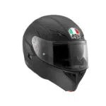 AGV Compact ST ECE 22-05 Solid Casco Moto Modulare a Doppia omologazione ECE 22-05 P/J con Visierino Parasole