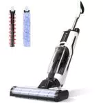 Aigostar Aspirapolvere Cordless Wet-Dry e Mop per pavimenti duri e tappeti