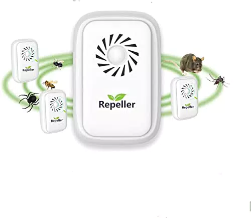 AILEDA Repellente ad Ultrasuoni per Topi, 4 Pack