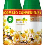 Air Wick Freshmatic Ricarica Bipacco Vaniglia e Thè Bianco Profumatore per ambiente 250 ml x 2