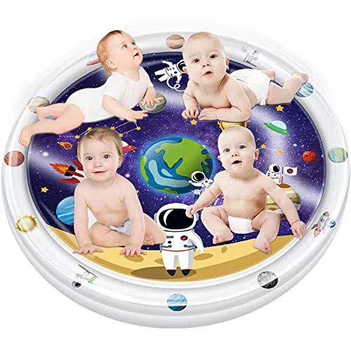 Airlab Tappetino Acqua Gonfiabile Neonato 100x100 CM
