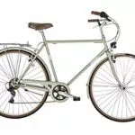 Alpina Bike Bicicletta CONDOR Alpina da uomo 28 e telaio in acciaio, Grigio Ghiaia