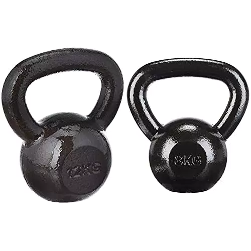 Amazon Basics - Kettlebell in ghisa, 6 kg & - Kettlebell in ghisa