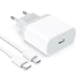 Anigaduo 25W USB C Rapido Caricatore and 2M/6FT Cavo Per iPhone 14/14 Plus/14 Pro/14 Pro Max/13/12/11/8/XS/XR/X